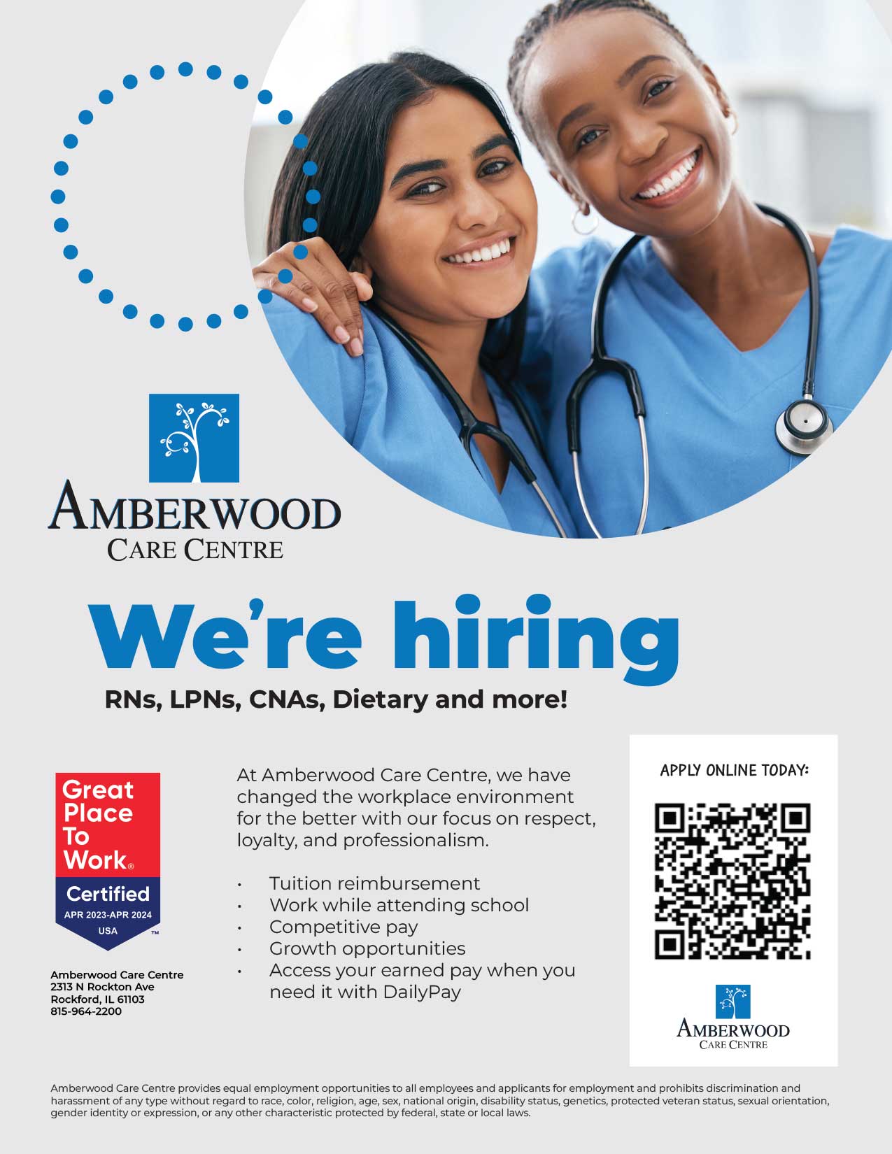Careers - Amberwood Care Centre
